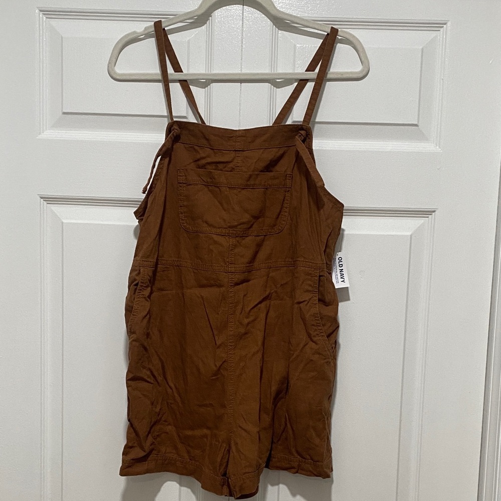 Old Navy Chestnut Overalls with Front Pocket